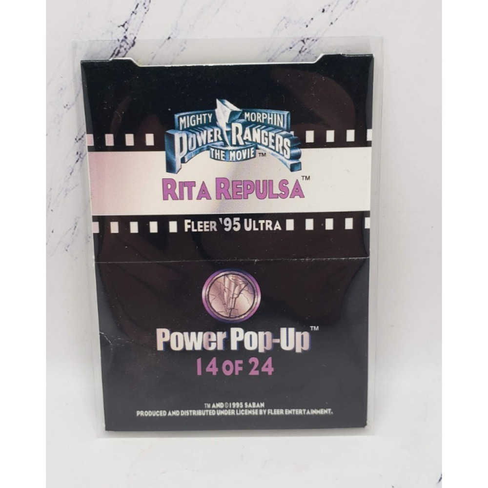 1995 Fleer Ultra Mighty Morphin Power Rangers The Movie Rita Repulsa Pop Up 14